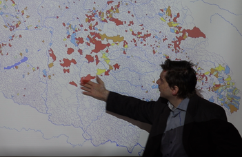 Demeter Gábor előadása a GISta Hungarorum történeti térinfomatikai rendszerről.