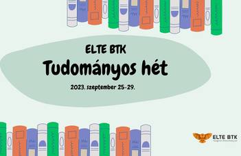 ELTE BTK Tudományos Hét