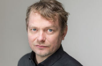 Nikolai Lang-Jensen előadása az ELTE Skandináv Nyelvek és Irodalmak Tanszékén.