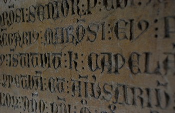 Tanácskozás a Latin Tanszék szervezésében.