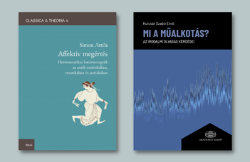 Kettős könyvbemutató a Magyar Irodalom- és Kultúratudományi Intézetben.