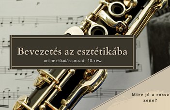 Az ELTE Esztétika Tanszék sorozatában Pintér Tibor tart előadást.