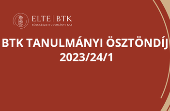 BTK TANULMÁNYI ÖSZTÖNDÍJ 2023/24/1