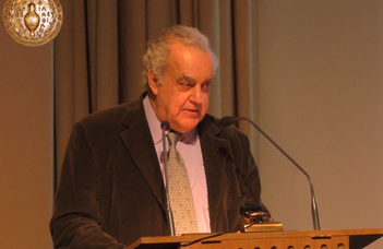 Pavlos Kalligas professzor vendégelőadása a Filozófia Intézetben.