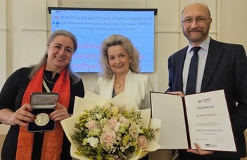 Károly Krisztina professzor asszony kapta idén a Brassai Sámuel-díjat