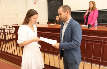 A Kar legjobb hallgatóit díjazták