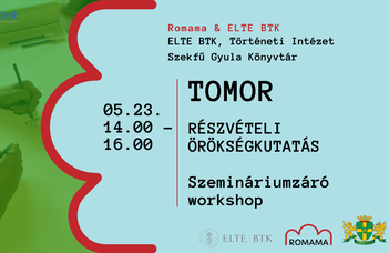 Szemináriumzáró workshop az Atelier Interdiszciplináris Történeti Tanszék szervezésében.
