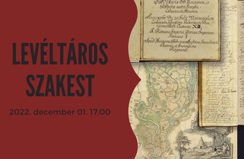 Szabó Csaba tart előadást a Történelem Segédtudományai Tanszék hagyományos találkozóján.
