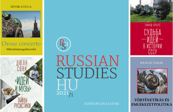 Online mutatják be a Ruszisztikai Tanulmányok Centrum legújabb köteteit.