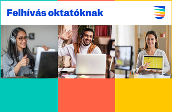 Felhívás oktatóknak nemzetközi kurzusok megtartására